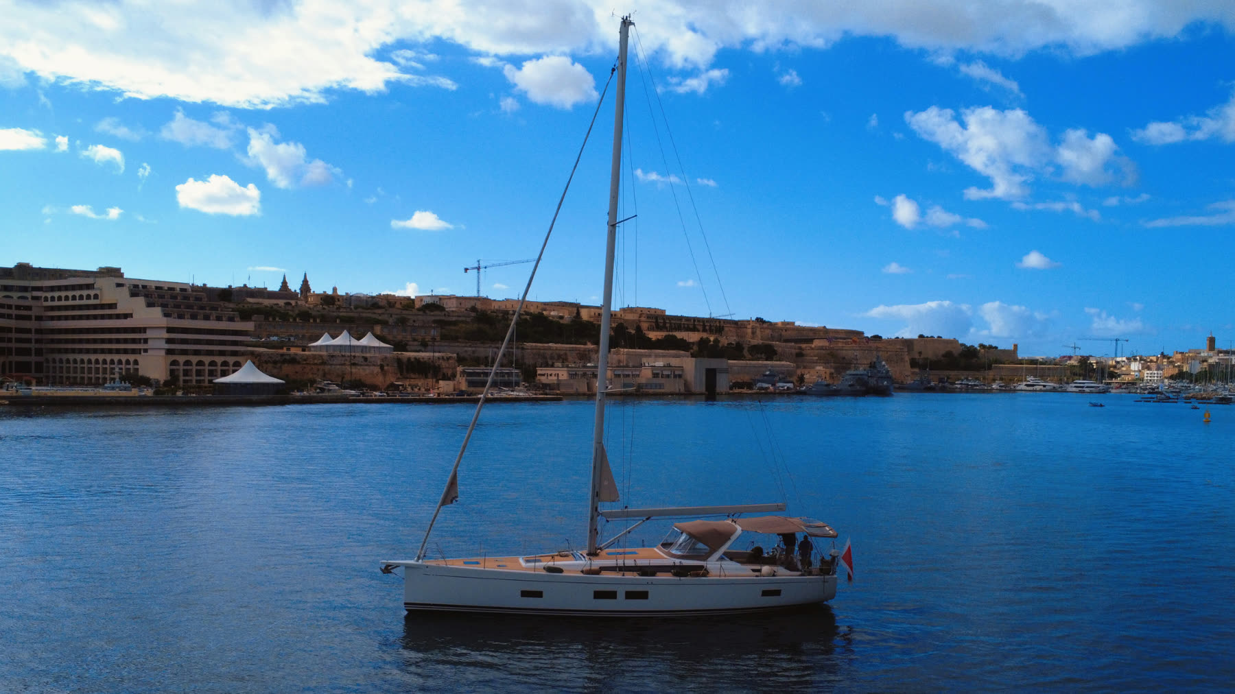 Malta property aerial